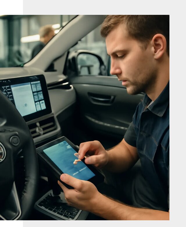 Установка приложений Toyota на мультимедиа в Чистополе